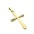 Image 2 of Gold pendant of a cross