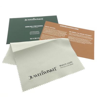 Image 2 of Watch polishing cloth; for metal and stainless steel watches; 15 x 20 cm