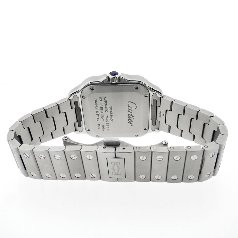 Image 12 of Cartier Santos 'Medium' 4075 WSSA0029; Automatic unisex watch