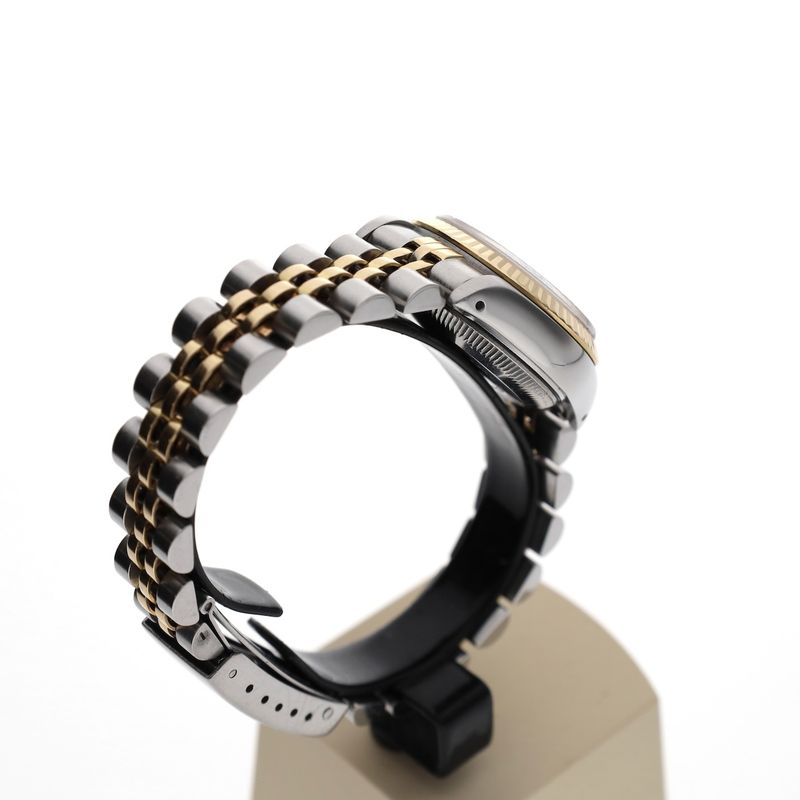 Image 11 of Rolex Lady-Datejust 26mm 69173; 18k. Vintage 18k. gold/steel women's watch with diamonds