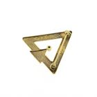 Image 4 of Golden fantasy brooch with diamond | 0.02 ct.