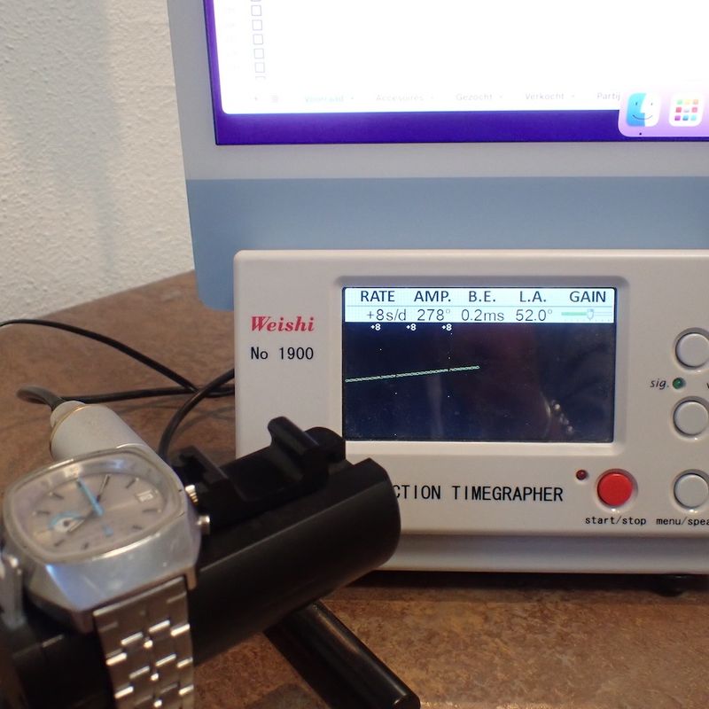 Image 15 of Omega Seamaster chronograaf 'Jedi'; Vintage heren horloge