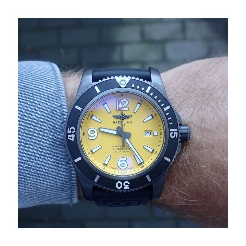 Image 17 of Breitling Superocean 'Blacksteel'; Automatic men's diving watch