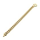 Afbeelding 7 van Massief gouden gourmetschakel armband | 20 cm