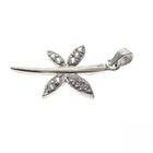 Image 3 of Silver pendant of a dragonfly