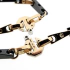 Image 7 of 18 ct. Rose gold chain; Baraka - Cyborg Ceramic | 57 cm