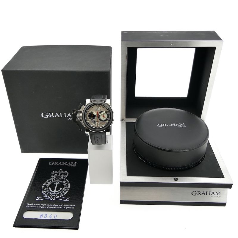 Image 4 of Graham Chronofighter Oversize Overlord 'Mark 4' Limited Edition; Automatic men's watch