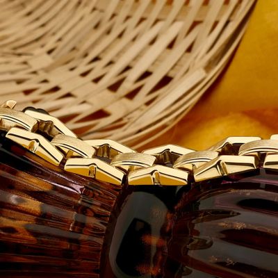 Image 2 of Golden Bismarck Link Bracelet