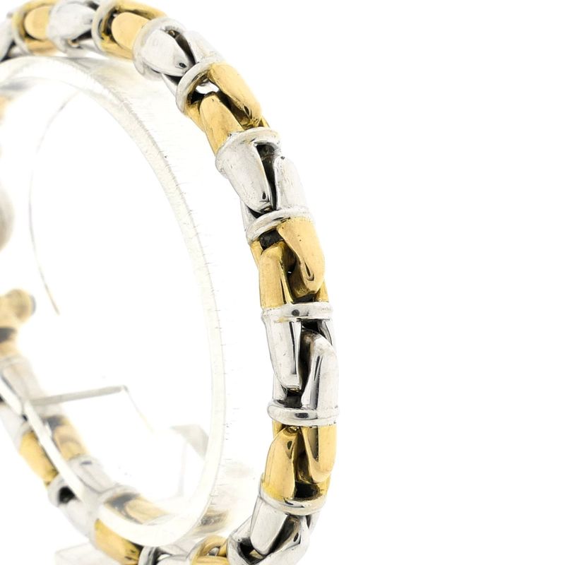 Image 3 of Two-tone gold fantasy link bracelet