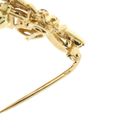 Image 6 of Gold brooch of a bee with ruby