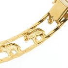 Image 6 of Gold bracelet with elephants; Size S