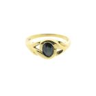 Image 2 of Vintage gold ring with sapphire