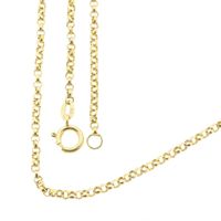 8-karat Jasseron link chain | 42.5 cm