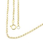 Image 1 of 8-karat Jasseron link chain | 42.5 cm