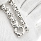 Afbeelding 7 van Zilveren jasseronschakel armband | 20,5 cm 