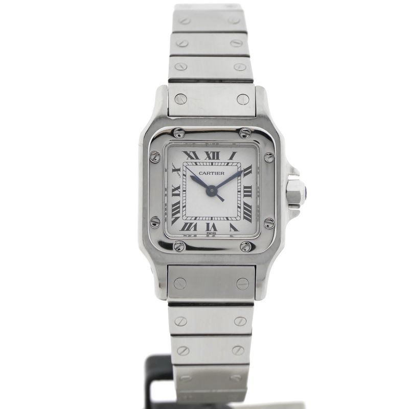 Image 5 of Cartier Santos Galbèe Automatic 0901; Vintage dames horloge