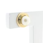 Image 2 of Gold stud earrings with pearl