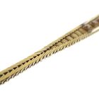 Image 6 of Gold herringbone link bracelet with diamonds; 0.28 ct.
