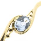Image 3 of Gold brooch with topaz | Vintage