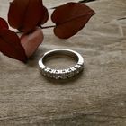 Image 7 of White gold ring with diamond | 0.94 ct.