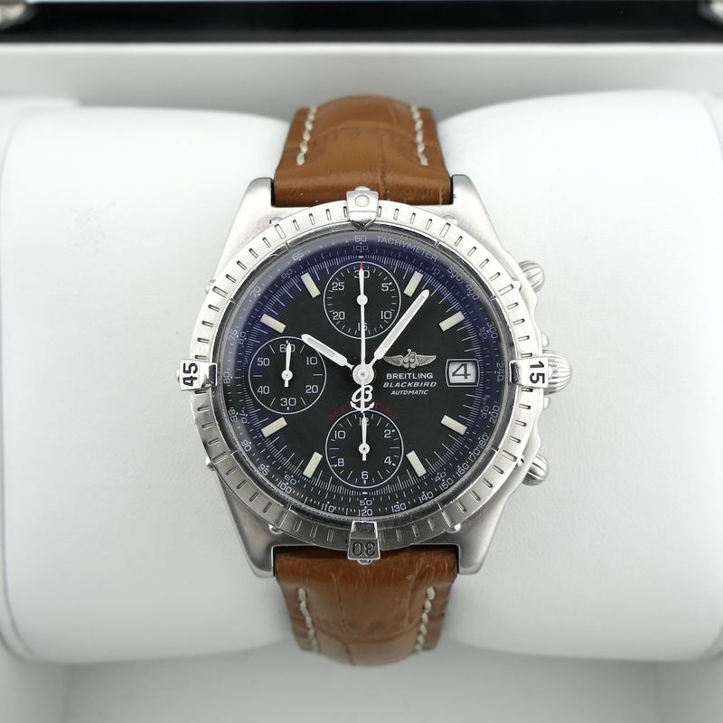 Image 16 of Breitling Chronomat Blackbird A13050; Chronograph men's watch