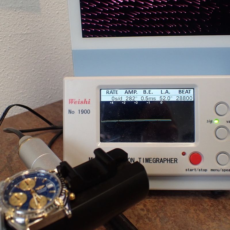 Image 10 of Breitling Chronomat B13050; Chronograph men's watch