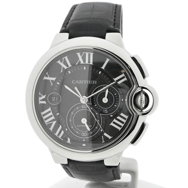 Image 5 of Cartier Ballon Bleu Chronograph 3109; Automatic men's watch
