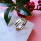 Image 2 of Two-tone gold ring