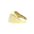 Image 6 of Gold men's signet ring with onyx