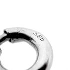 Image 10 of White gold Venetian necklace with pendant | 0.23 ct. diamond | 40 cm