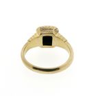 Image 5 of Vintage gold men's ring with onyx