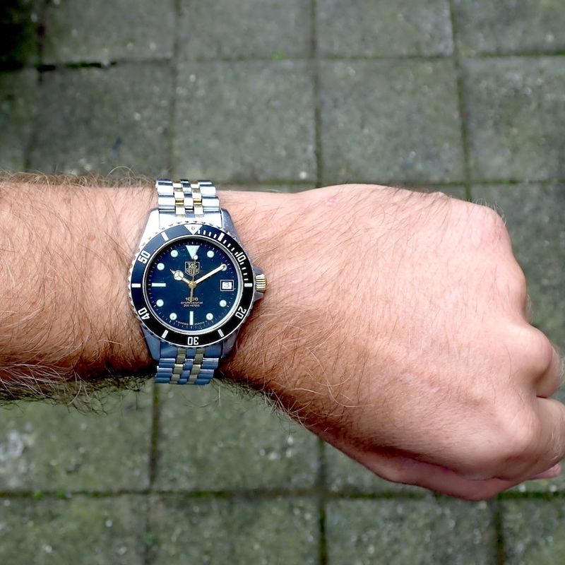 Image 10 of Tag Heuer 1000; Vintage men's watch