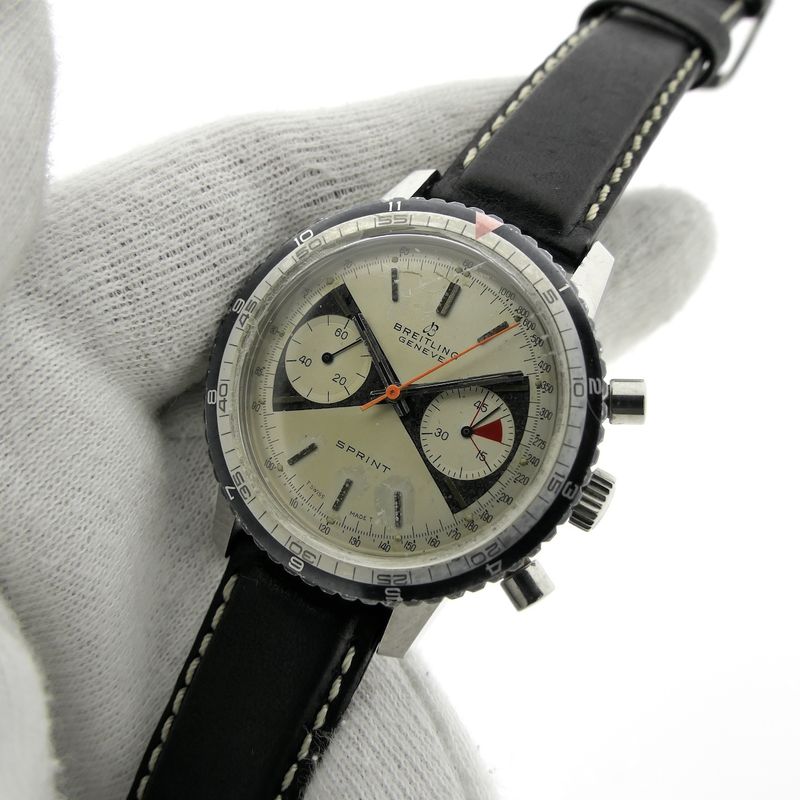 Image 11 of Breitling Sprint 2010 Chronograph; Vintage men's watch