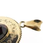 Image 6 of Vintage gold pendant with garnet