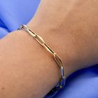 Image 4 of Gold closed for ever bracelet | 20 cm