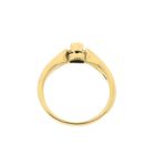 Image 3 of Gold solitaire ring with diamond; 0.17 ct.