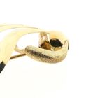 Afbeelding 7 van Gouden abstracte broche