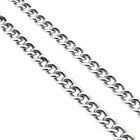 Image 4 of Silver gourmet link chain.