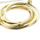 Image 7 of Tricolor gold fantasy brooch