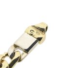 Image 6 of Two-tone gold figaro link bracelet