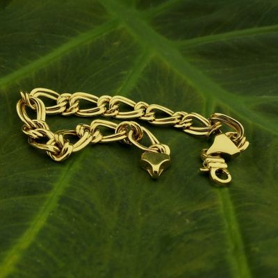 Gold Prince of Wales bracelet Image 2 of Gold Prince of Wales bracelet