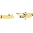 Image 6 of Gold bar link bracelet | 19 cm