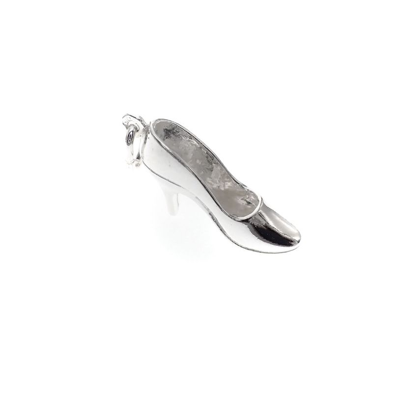 Image 1 of Silver pendant of a slipper