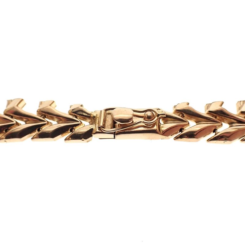 Image 6 of 18 carat gold Cleopatra necklace.