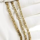 Image 9 of 18K Gold Square King Necklace | 65.5 cm