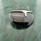 Image 2 of White gold brooch with onyx