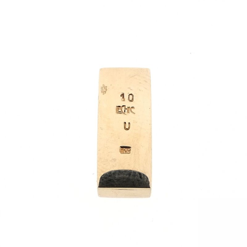 Image 6 of Gold pendant with diamond and citrine.