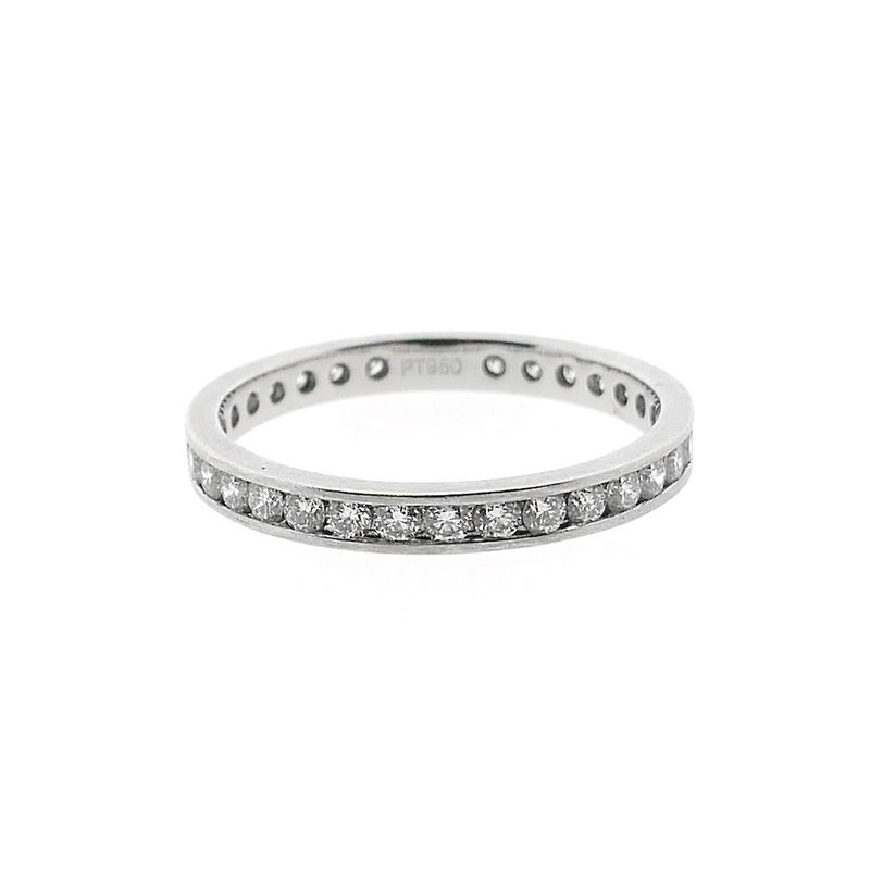 Image 3 of Platinum alliance ring with diamond | 0.93 ct.