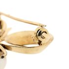 Image 7 of Vintage gold fantasy brooch with pearl
