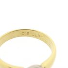 Image 7 of 18K Gold ring with diamond | 0.15 ct.